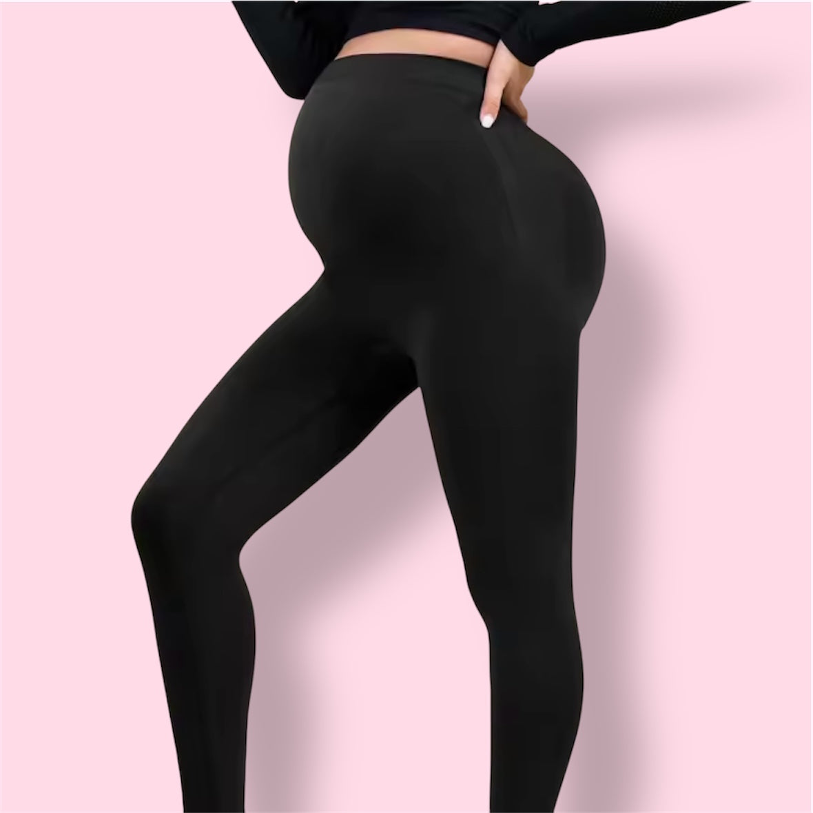 Leggings de maternité élastiques