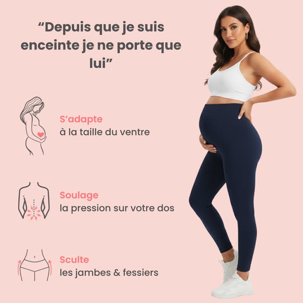 Leggings de maternité élastiques