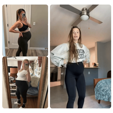 Leggings de maternité élastiques