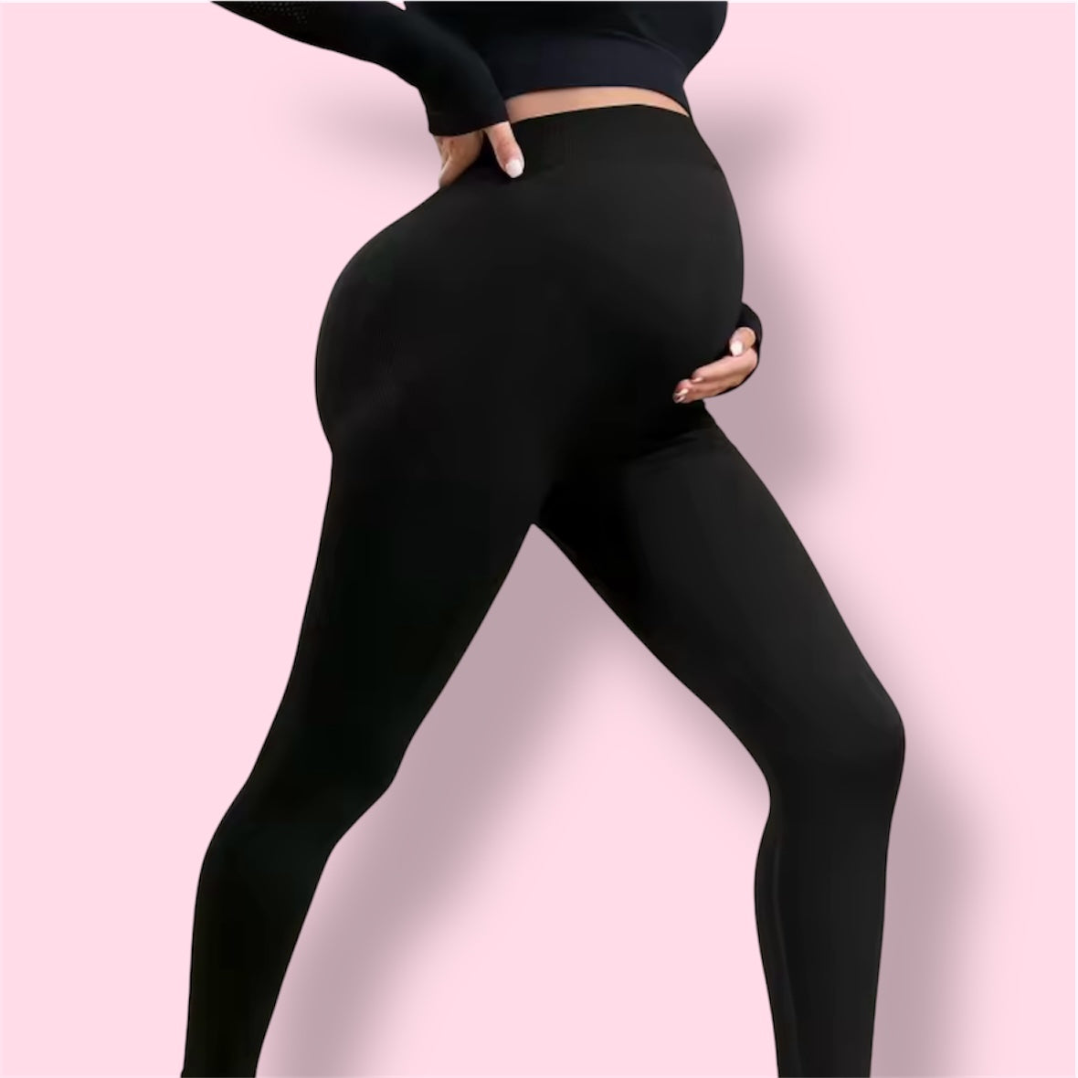 Leggings de maternité élastiques
